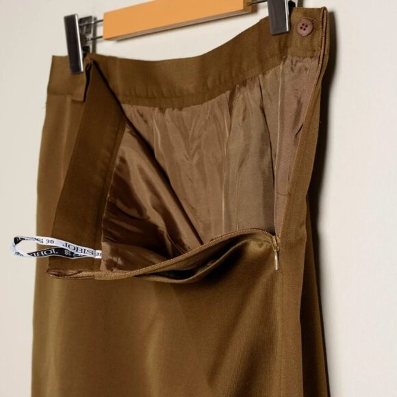 Vintage 80s Jobis Lined Pencil Midi Skirt - Picture 3 of 3